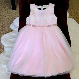American Princess girl's formal Dress # pink👗 Size:6